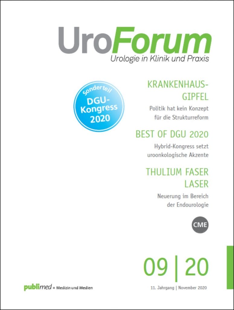 Cover UroForum 9-20
