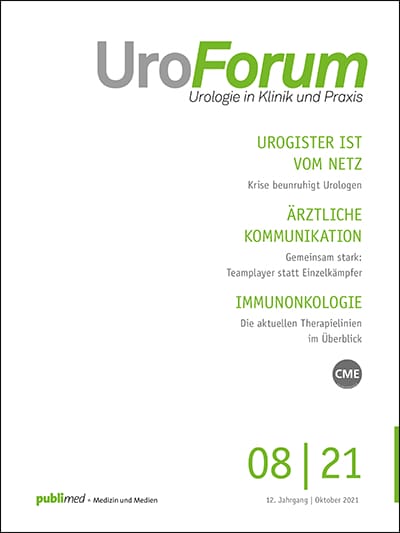 Cover UroForum 8-21