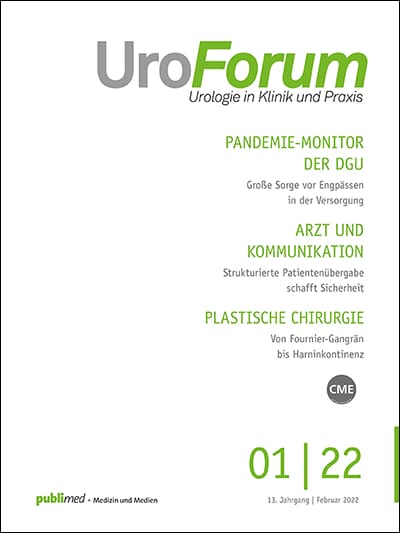 Cover UroForum 1-22