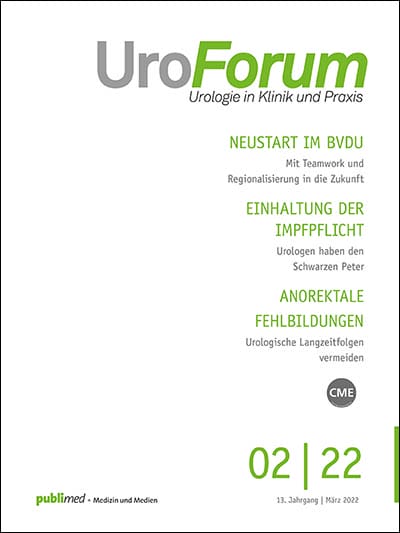 Cover UroForum 2-22